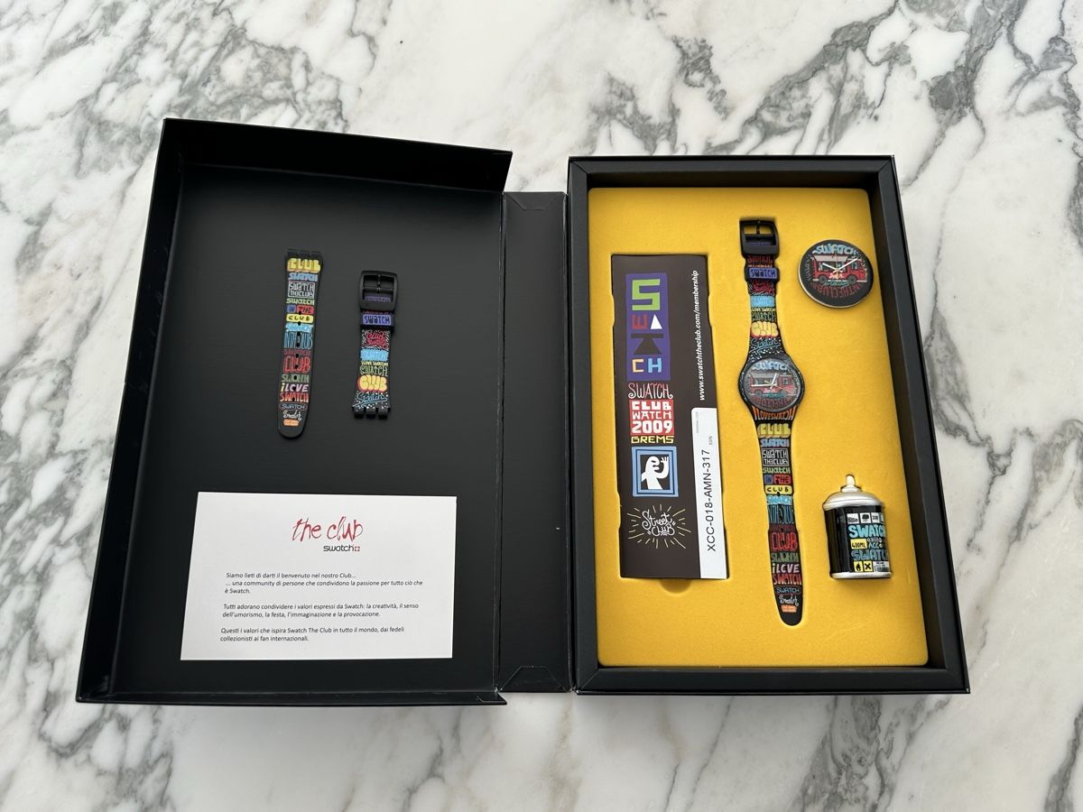 Swatch Orologi: NEW! Swatch Collection! – Nuovo e nell'imballaggio originale da Thalwil venduto da Ven.Mic 7