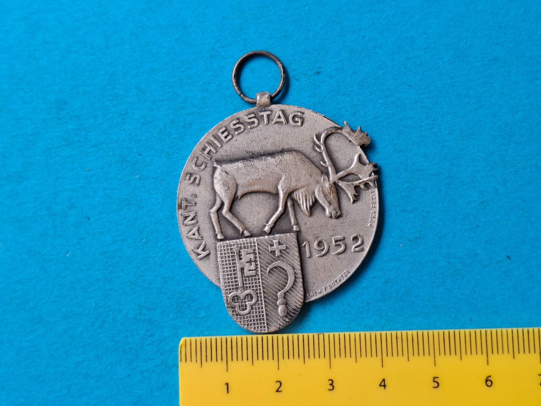 Medaglie: Kant. Schiesstag 1952 (u689) – Difettoso da Schwanden GL venduto da Suvorov 2