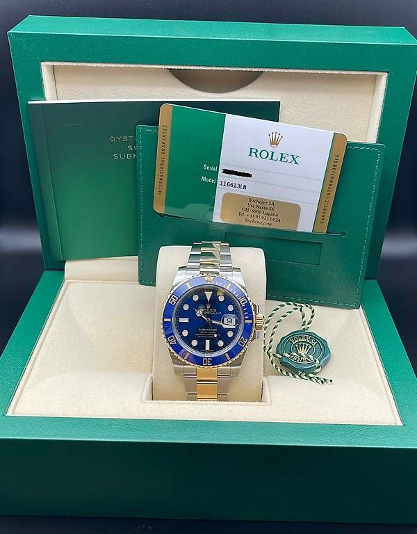 Rolex Orologi: Rolex Submariner Date Ref. 116613LB "Bluesy" 40mm 2018 – Usato da Lugano venduto da luganotopwatches 8