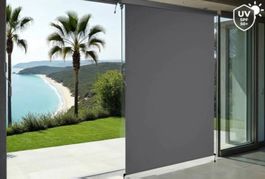 Sonnenschutz Senkrechtmarkise, 120x250cm, UV Schutz 50+ Neu!