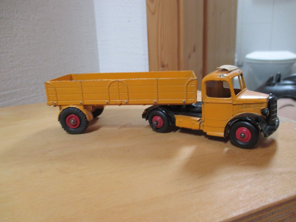 Camion Poubelle Triang Minic Meccano Bedford W 1930 – Tôle 1/43, Mécanique Vintage