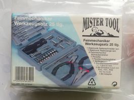 MISTER TOOL Feinmechaniker Werkzeugsatz 25-teilig