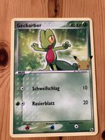 Geckarbor Pokemon Karte - Top Zustand! Grösse ca. 19x13cm