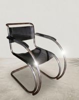 Original Thonet Freischwinger MR20 von Ludwig van der Rohe