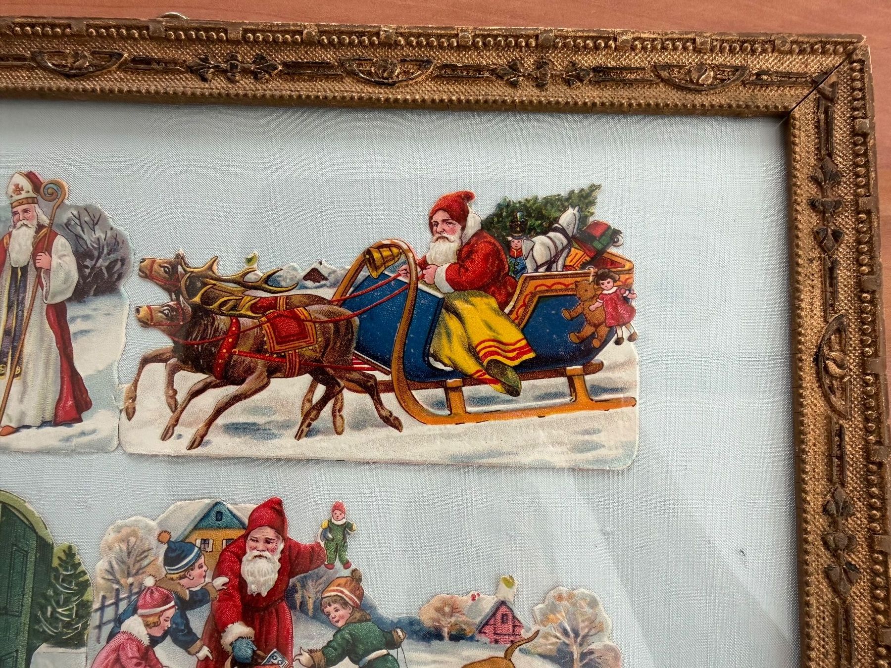 Poster & Bilder: Altes Bild mit Weihnachtsmotiven – Gebraucht aus Frauenfeld von suiza55 3