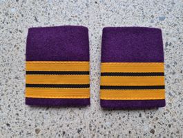 *** Gradabzeichen Patten Set Oberst Militärjustitz ***