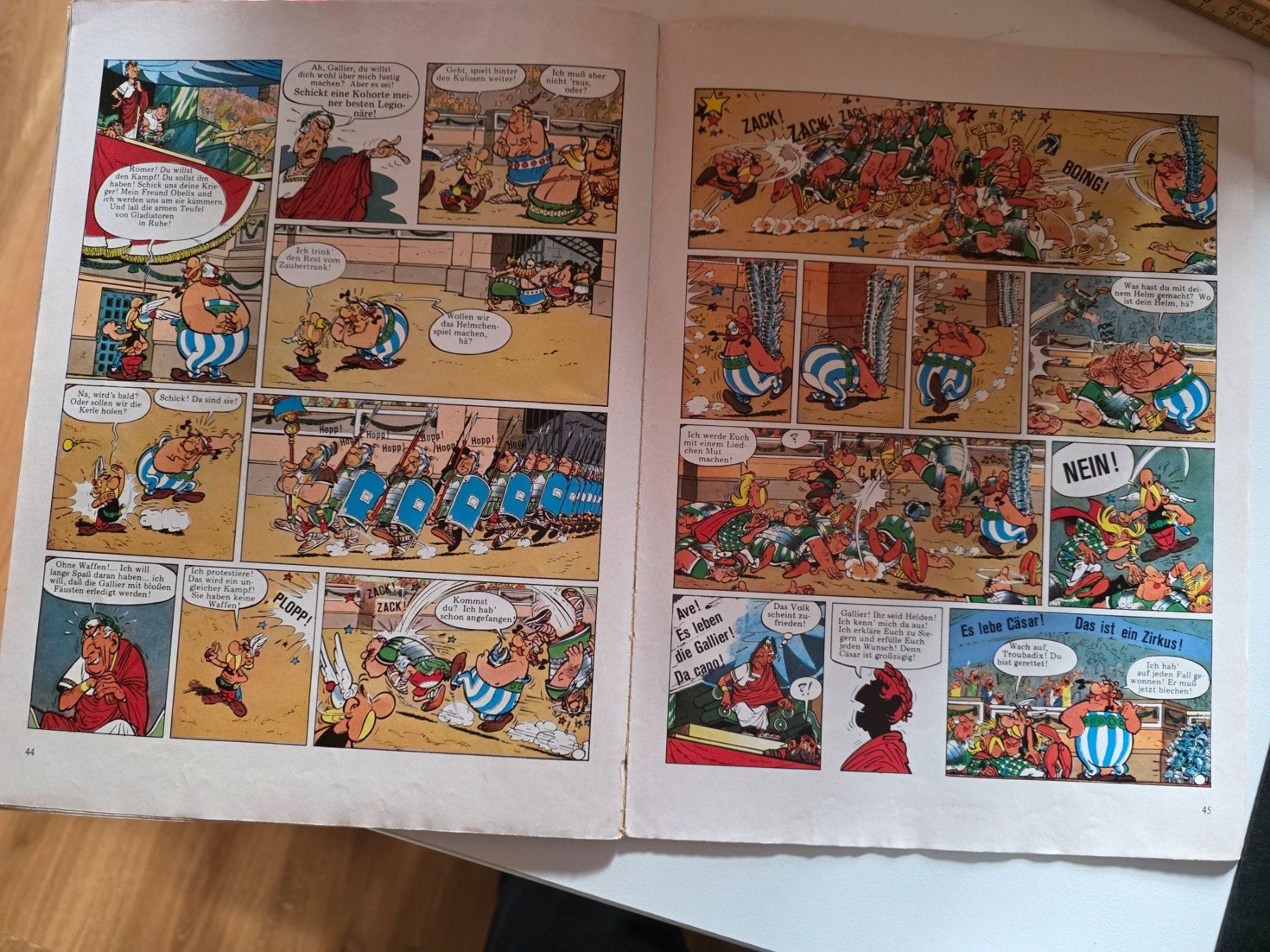 Fumetti: Comic Klassiker Asterix als Gladiator - 1975 – Usato da Walterswil BE venduto da Lonitti 5