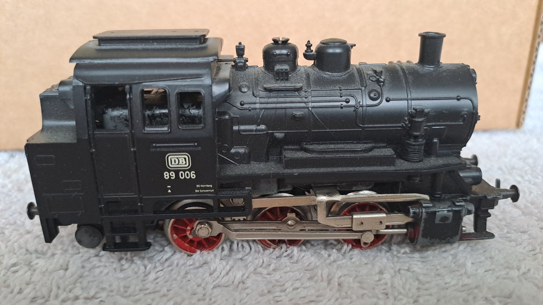 Märklin Modelleisenbahnen: Märklin DB Dampflok BR 89 H0 WS/47 – Gebraucht aus Winterthur von Riebeli333