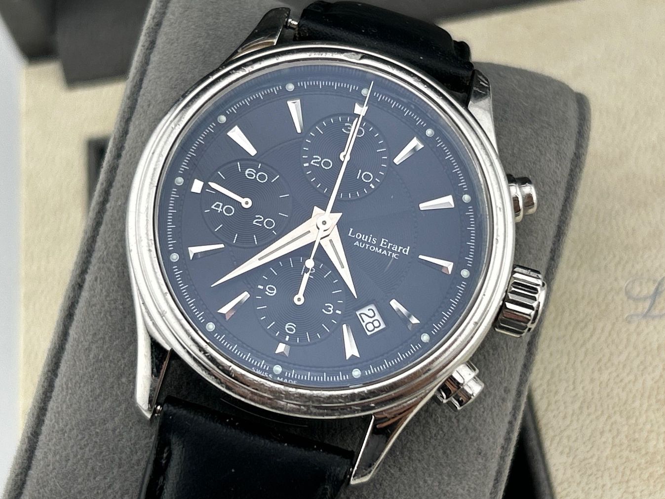 Louis Erard Orologi: LOUIS ERARD chronographe Full Set – Usato da Biel/Bienne venduto da MrP_WatchesBiel