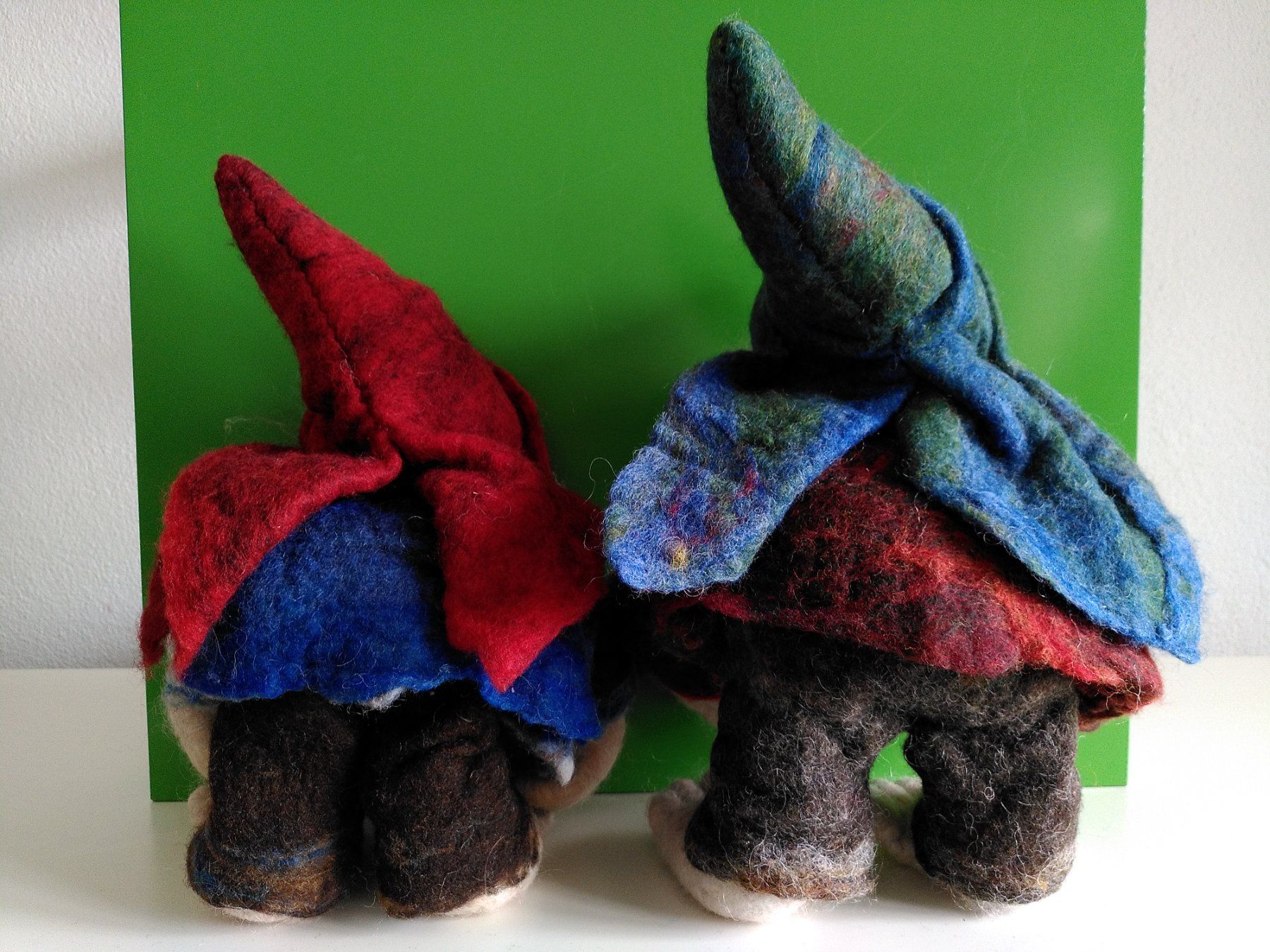 Figuren: Zwerge aus Filz – Gebraucht aus Dürnten von  5