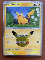 Pokemon Pikachu 30 Jahre (Versand gratis)