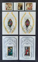 9-17-3 Blocs-timbres allemands. Thème "Weihnachten"