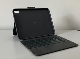 Logitech Combo Touch (Hülle und Tastatur IPad 10th)