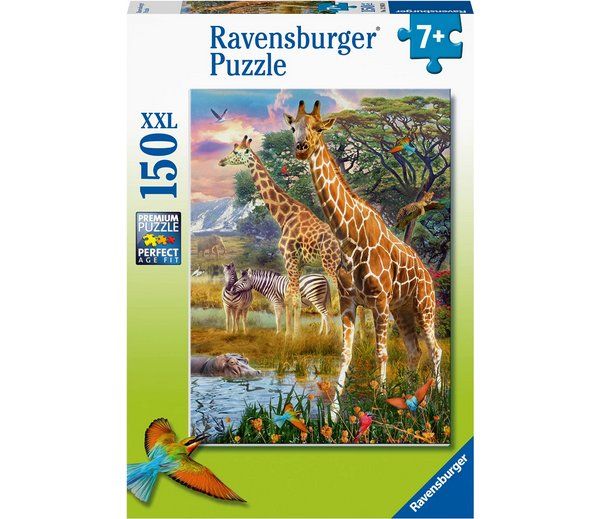 Ravensburger Puzzles: Ravensburger Puzzle 150 Teile Bunte Savanne – Neu und originalverpackt aus Oensingen von Liquidations-Shop