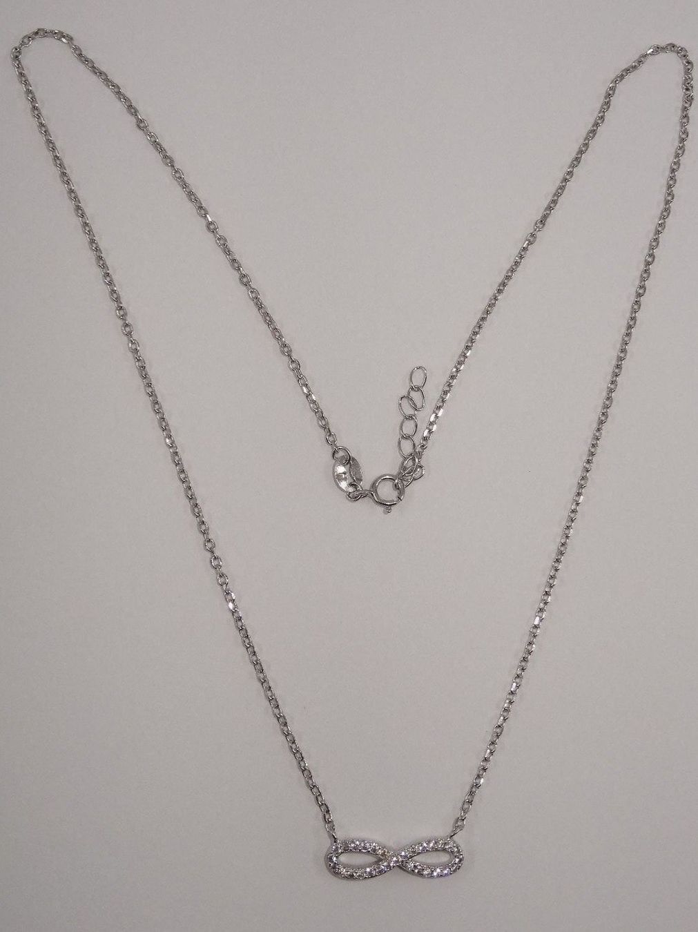Catenine: Halskette Silber 925 Infinity – Nuovo (secondo la descrizione) da Matten b. Interlaken venduto da kero71 5