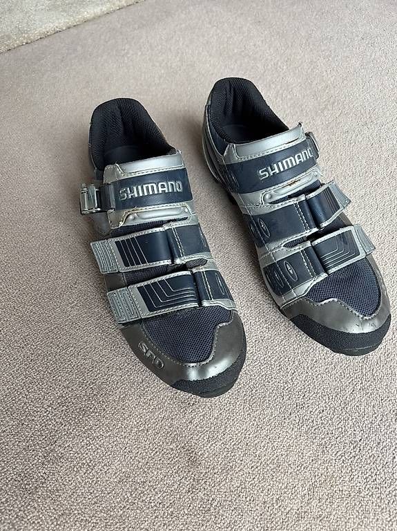 Herrenschuhe: Chaussures VTT Shimano SPD  taille 44 – Gebraucht aus Jussy von bru_xl8z