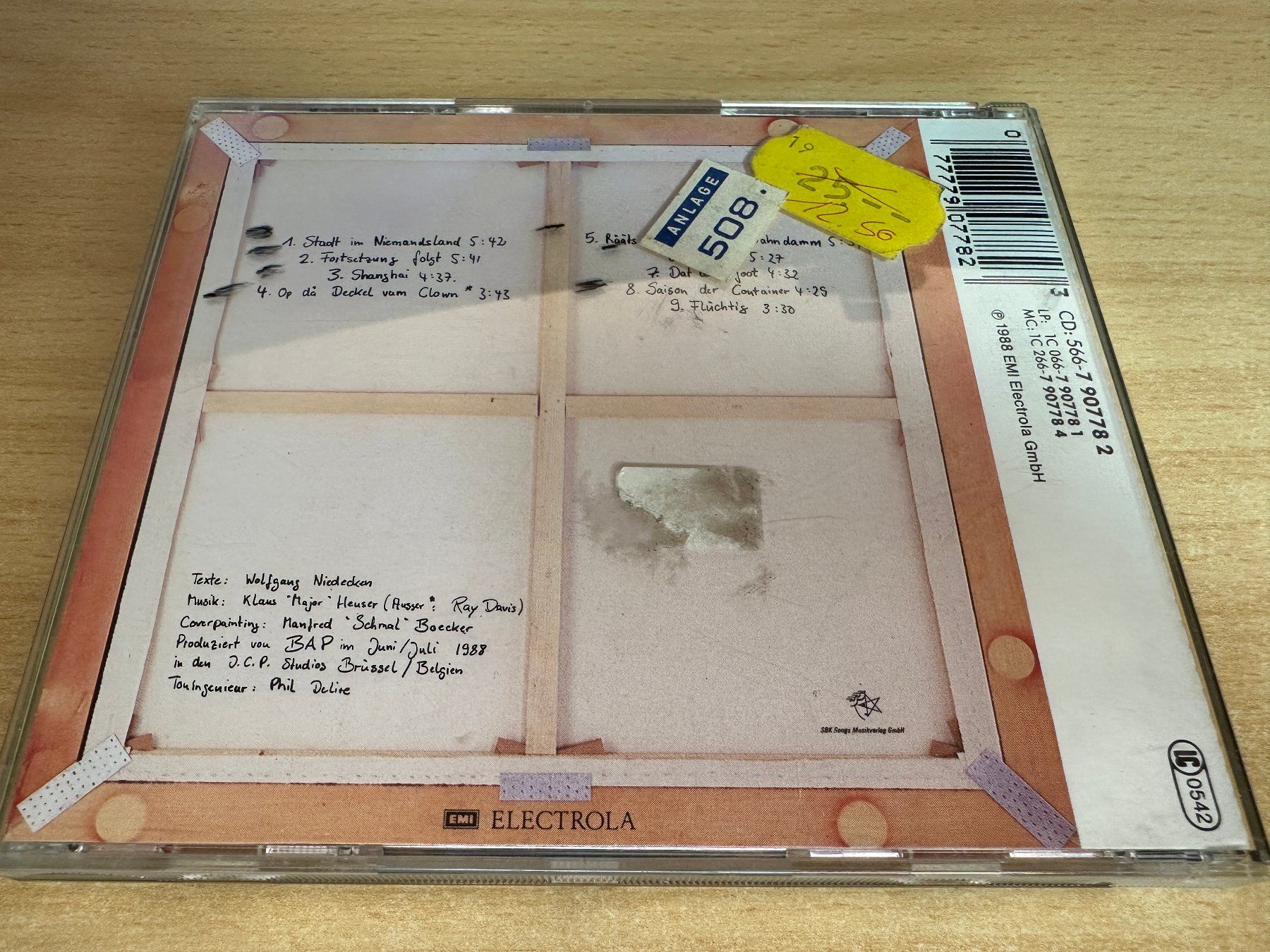CD: S7 BAP – Da Capo – Usato da Rikon im Tösstal venduto da Alpenmutz 1