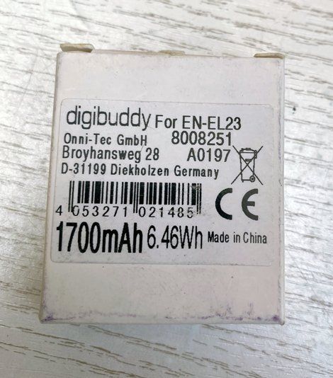 Nikon Accus: EN-EL23 batterie générique – D'occasion à Prangins par Timband