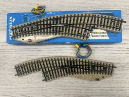 Märklin 5140 Elektromagnetisches Bogenweichenpaar