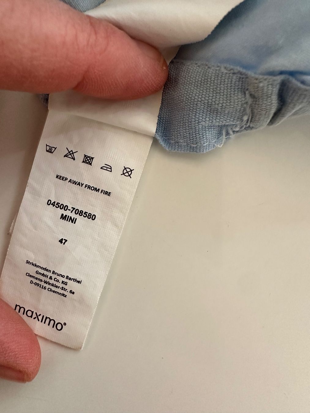 Berretti & Sciarpe: Baby Sonnenhut von Maximo, Gr 47 – Usato da Zürich venduto da Freudefant 1