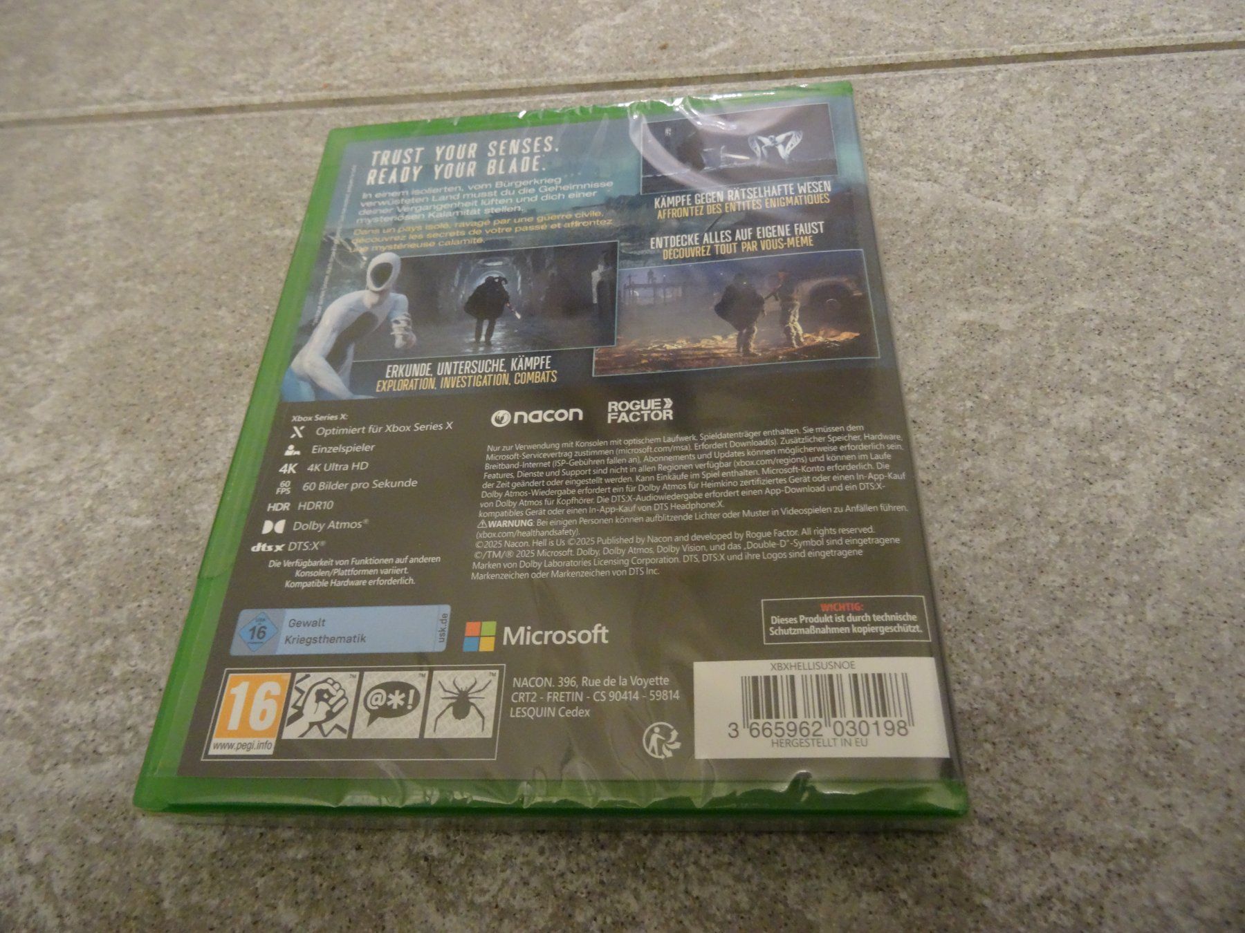 Microsoft Spiele: Hell is Us - Xbox Series X - Neu + Originalverpackt AB 12FR – Neu und originalverpackt aus Olten von Disc-Ausverkauf 1