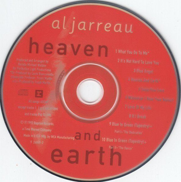 CD: Al Jarreau - Heaven and Earth – Usato da Unterbäch venduto da rubicon2012 5