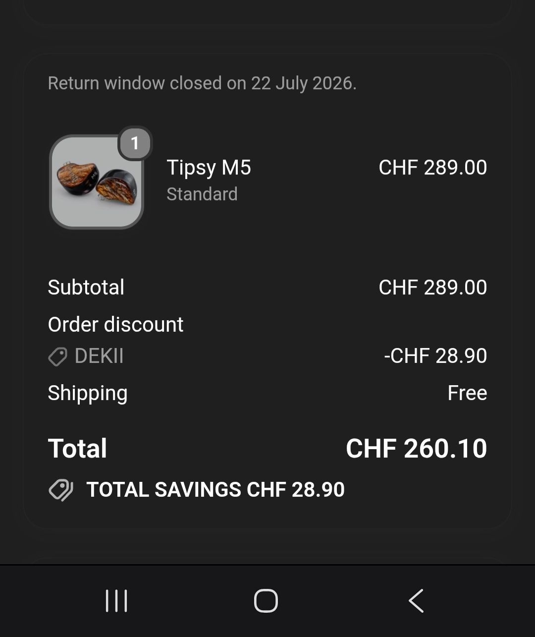 Kopfhörer: Tipsy M5  Gaming in ears – Neu (gemäss Beschreibung) aus Laupen BE von zeh_xd8z 6