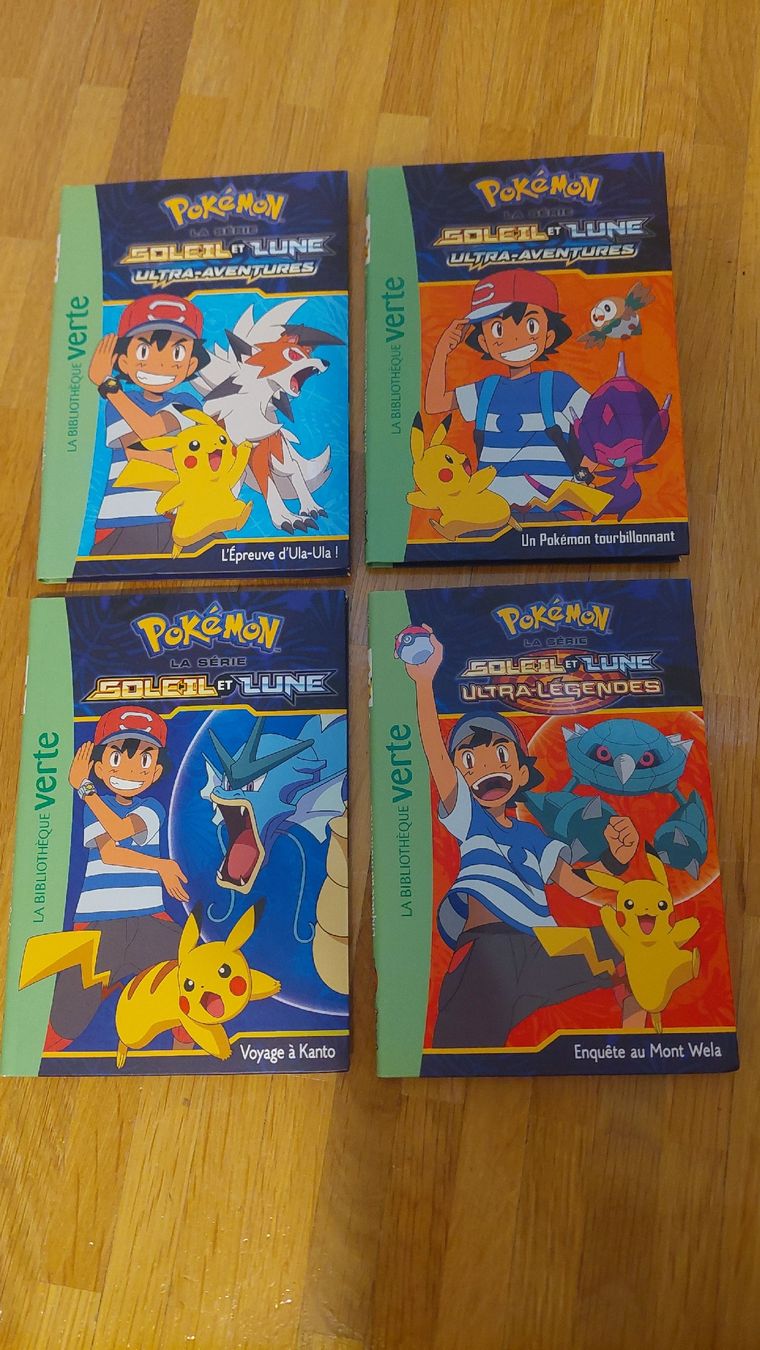 Libri: 4 livres pokemon – Usato da Châtelaine venduto da Gian_1983