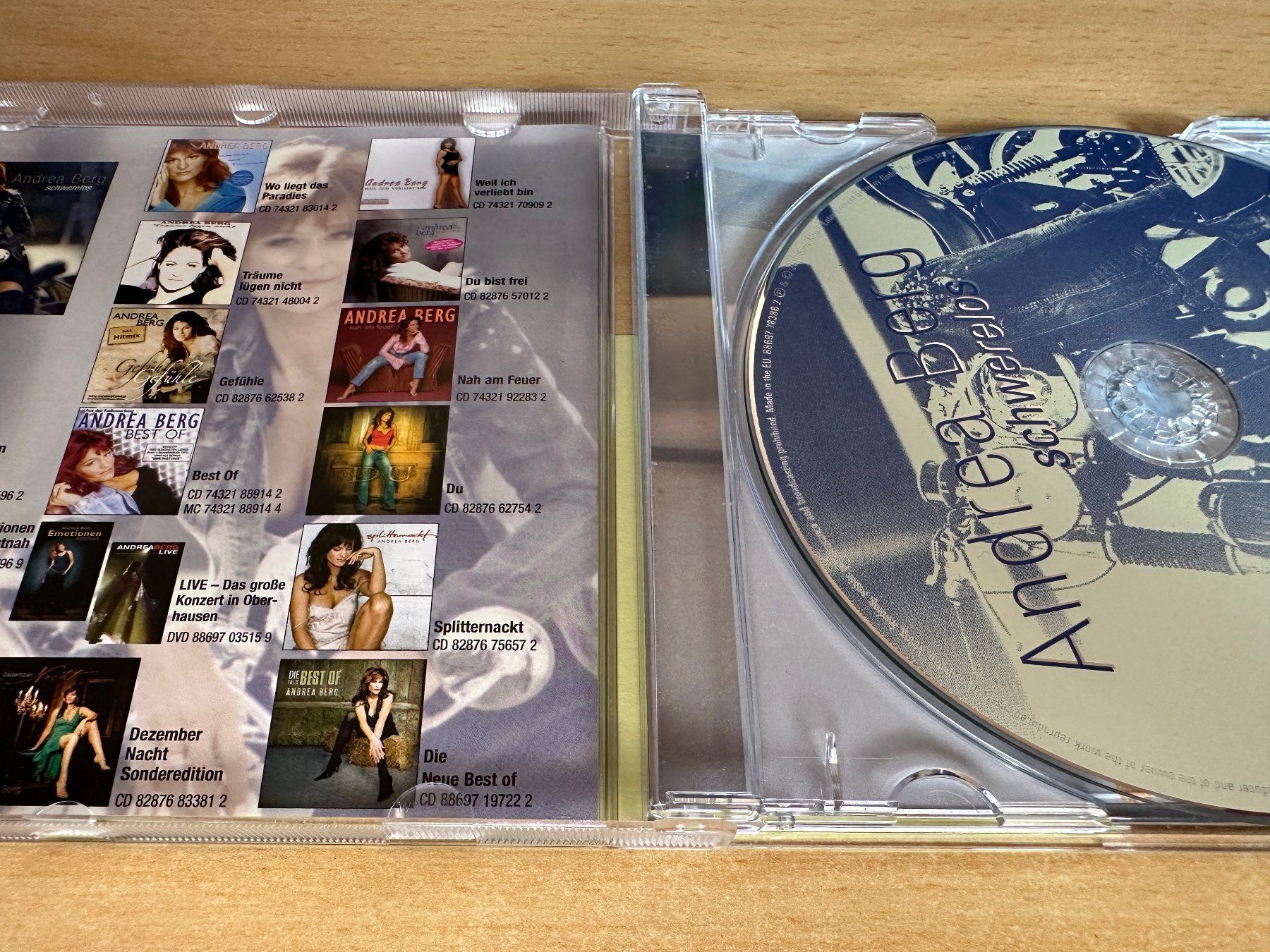 CDs: Andrea Berg – Schwerelos – Gebraucht aus Rikon im Tösstal von Alpenmutz 2