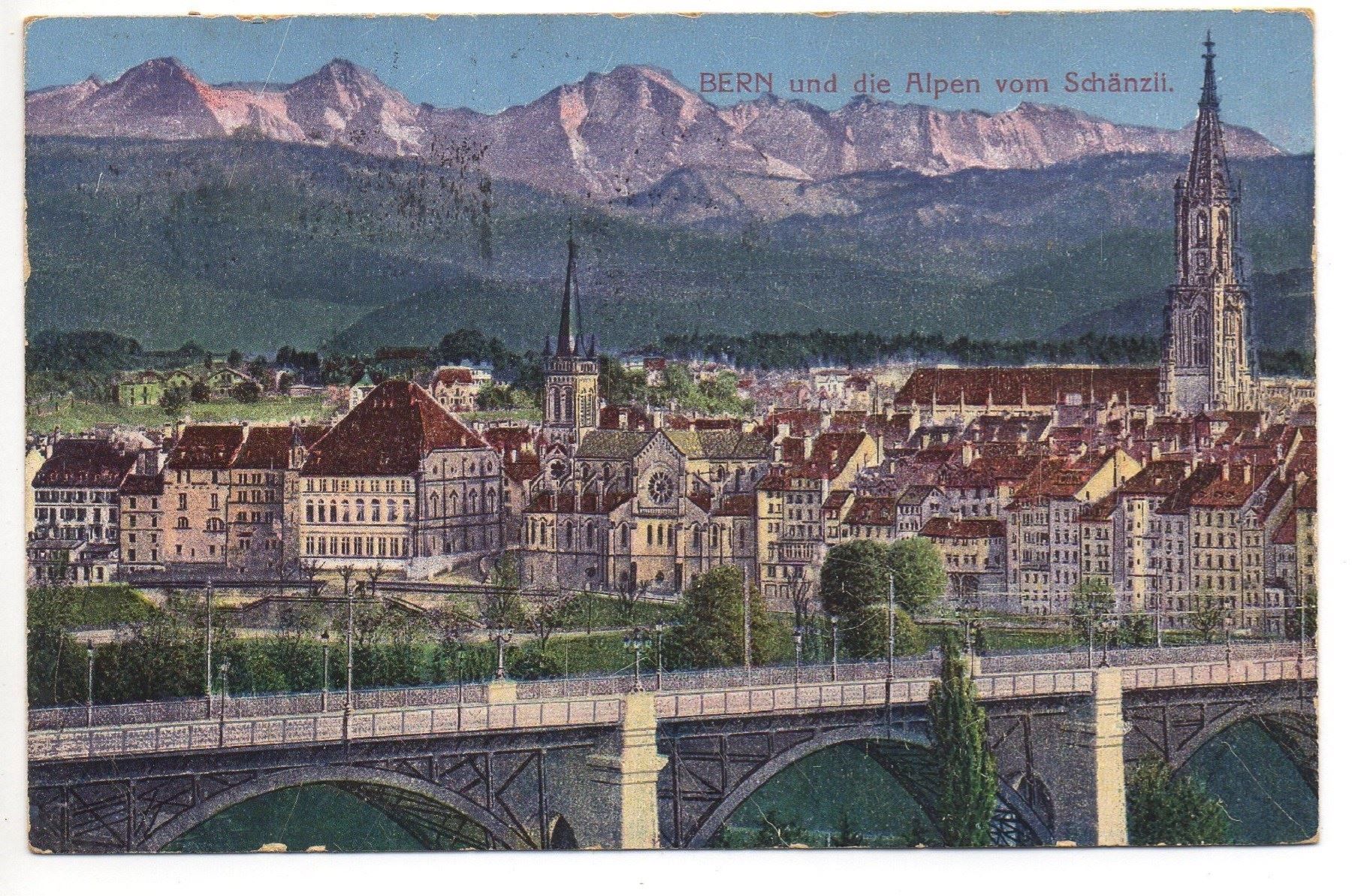 Cartes postales: BERN et les Alpes – D'occasion à Jona par philajona