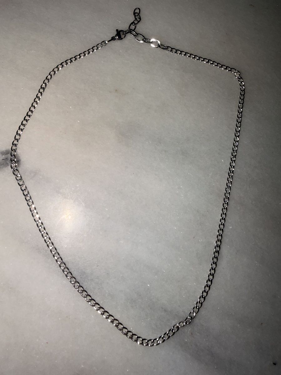 Catenine: Handgefertigte Kette Edelstahl wasserfest – Nuovo e nell'imballaggio originale da St. Gallen venduto da DominoVintage 1