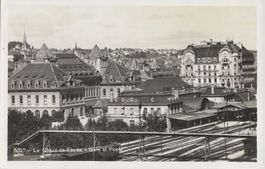 La Chaux-de-Fonds, Gare et Poste