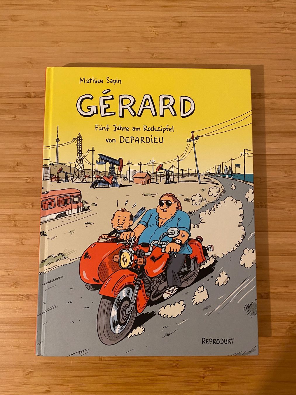Fumetti: Mathieu Sapin – Gérard (Gérard Depardieu-Comic) – Nuovo (secondo la descrizione) da Zürich venduto da Wim-Broccoli