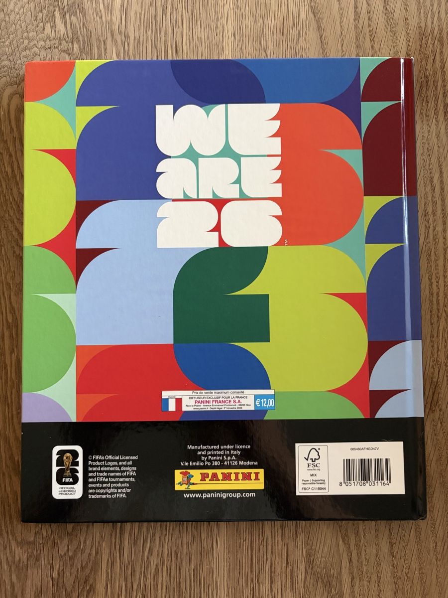 Panini Album: Panini Heft WM 2026 hardcover  – Nuovo (secondo la descrizione) da Treyvaux venduto da goali1fcea 1
