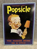 Popsicle glace Werbung Reklame