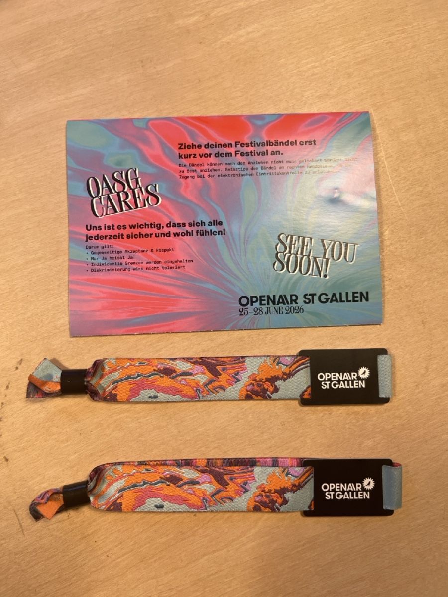Billets: OASG 2026 4 Tagespass 2 Stk. – Neuf (Voir description) à Konolfingen par leohh