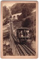 Fotografie Glion, Bergbahn auf der Fahrt