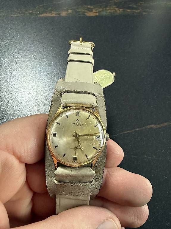 Orologi: Herren Uhr Junghans 620.12 Vergoldet  – Usato da Rüthi (Rheintal) venduto da PeterKessler 1