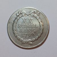 20 Schilling 1792 Zürich