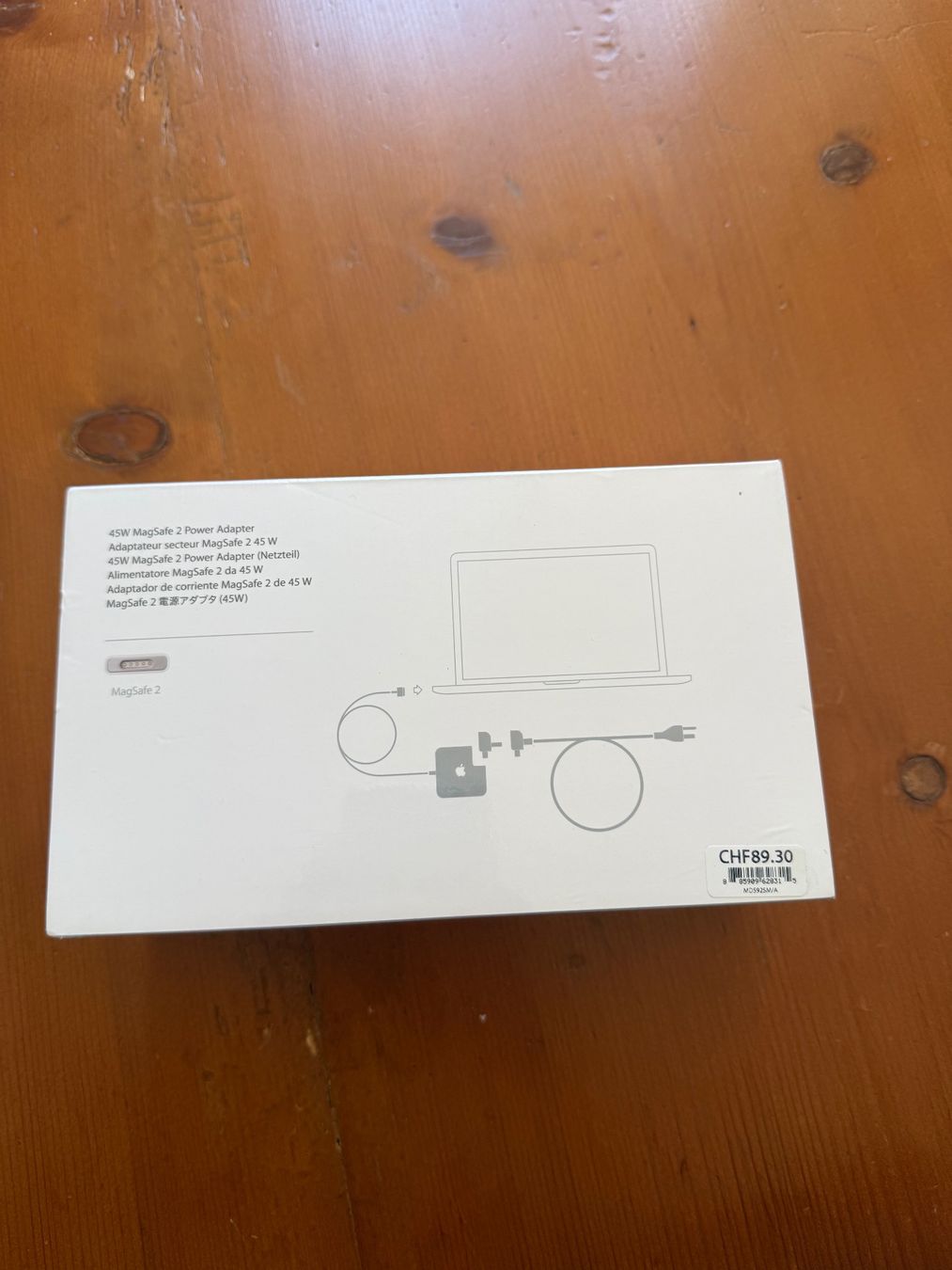 Apple Caricabatterie: Originalverpackter Apple 45W MagSafe 2 Power Adapter! – Nuovo e nell'imballaggio originale da Zürich venduto da lis_c85x 1
