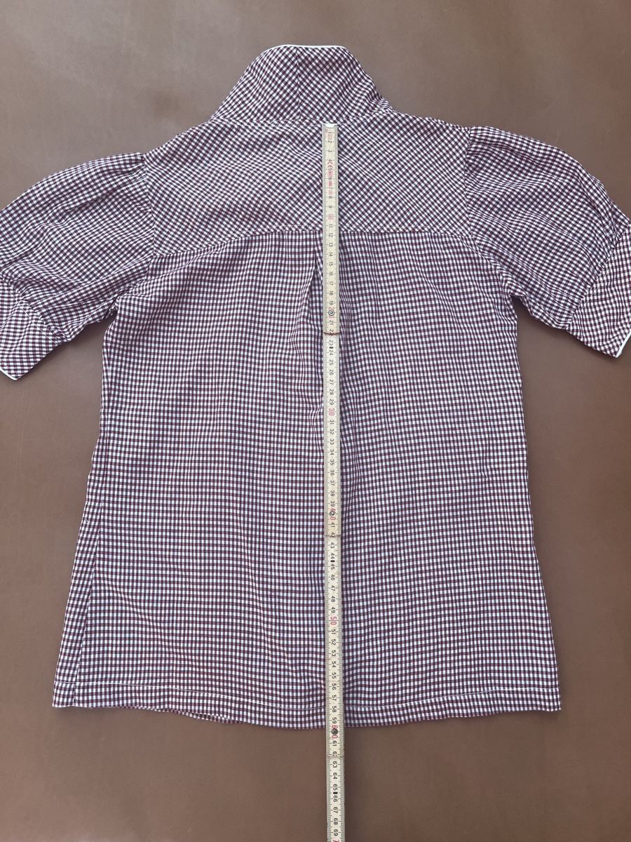 Blusen: Cute Gingham check Blouse with Tie bow Neckline - XS – Gebraucht aus Gandria von mar_5yvs 1