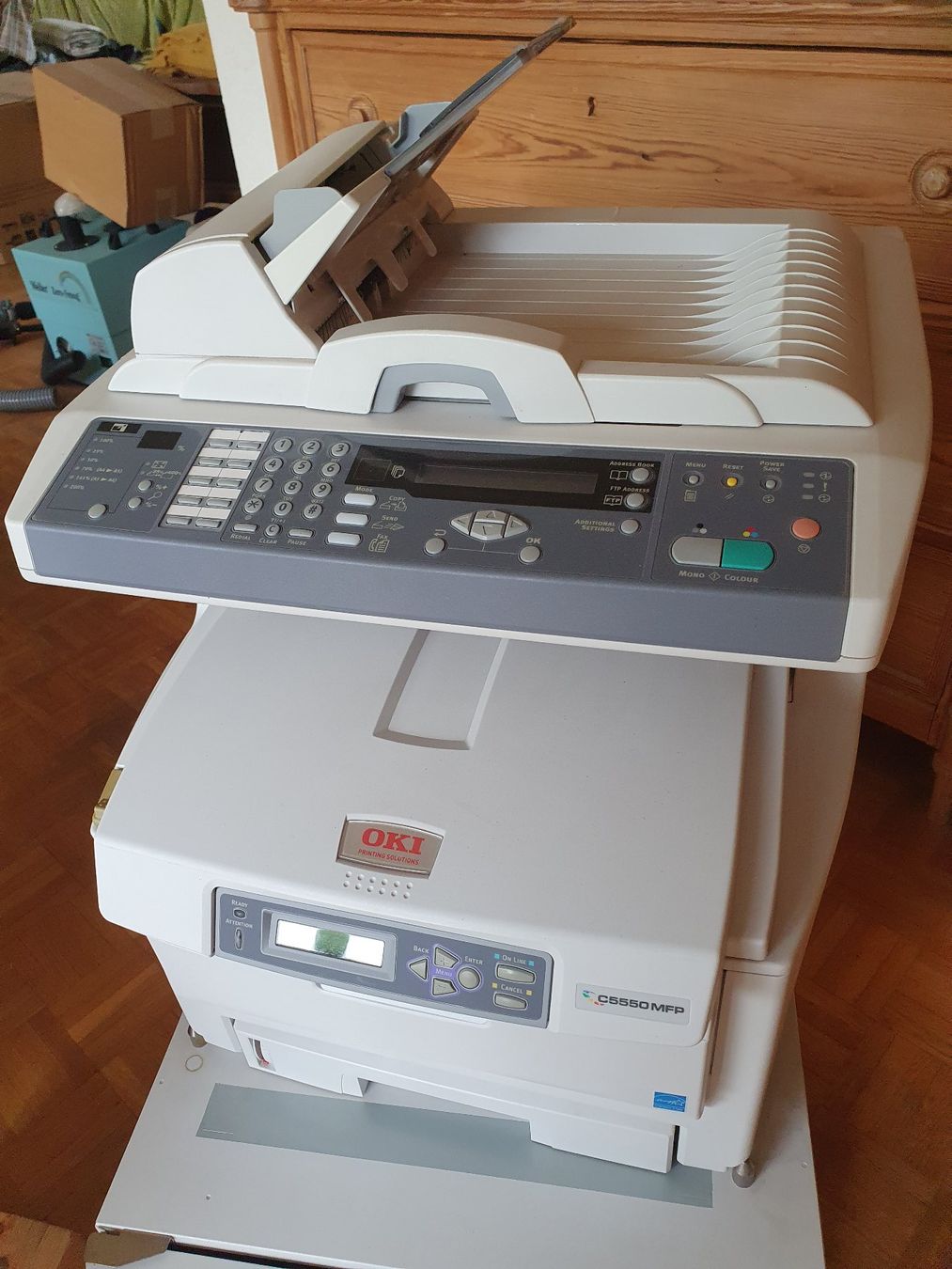 Oki Stampanti: Oki C5550 MFP (C5800, C5900) duplex – Difettoso da Marly venduto da G-blitz