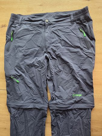 Sherpa Herren Zip Off Softshell Hose, dunkel blau, Gr. XXL