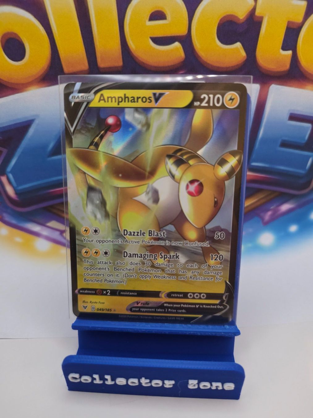 Pokémon Sammelbilder & Trading cards: 🇬🇧 Ampharos V  / Pokemon – Neu (gemäss Beschreibung) aus Böckten von Collector-Zone 1