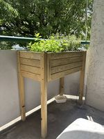 Hochbeet für Balkon/Terrasse gut erhalten, ohne Inhalt