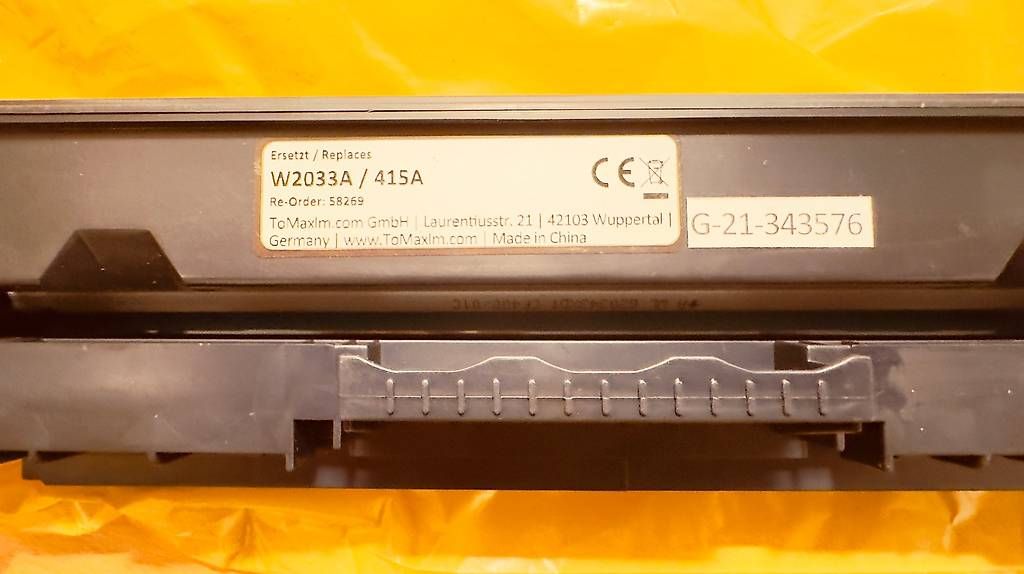 Cartucce per stampanti & toner: Toner HP W2033A/415A Magenta  – Usato da Worb venduto da cef_t5lf 1