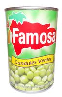 La Famosa Guandules verdes 425g