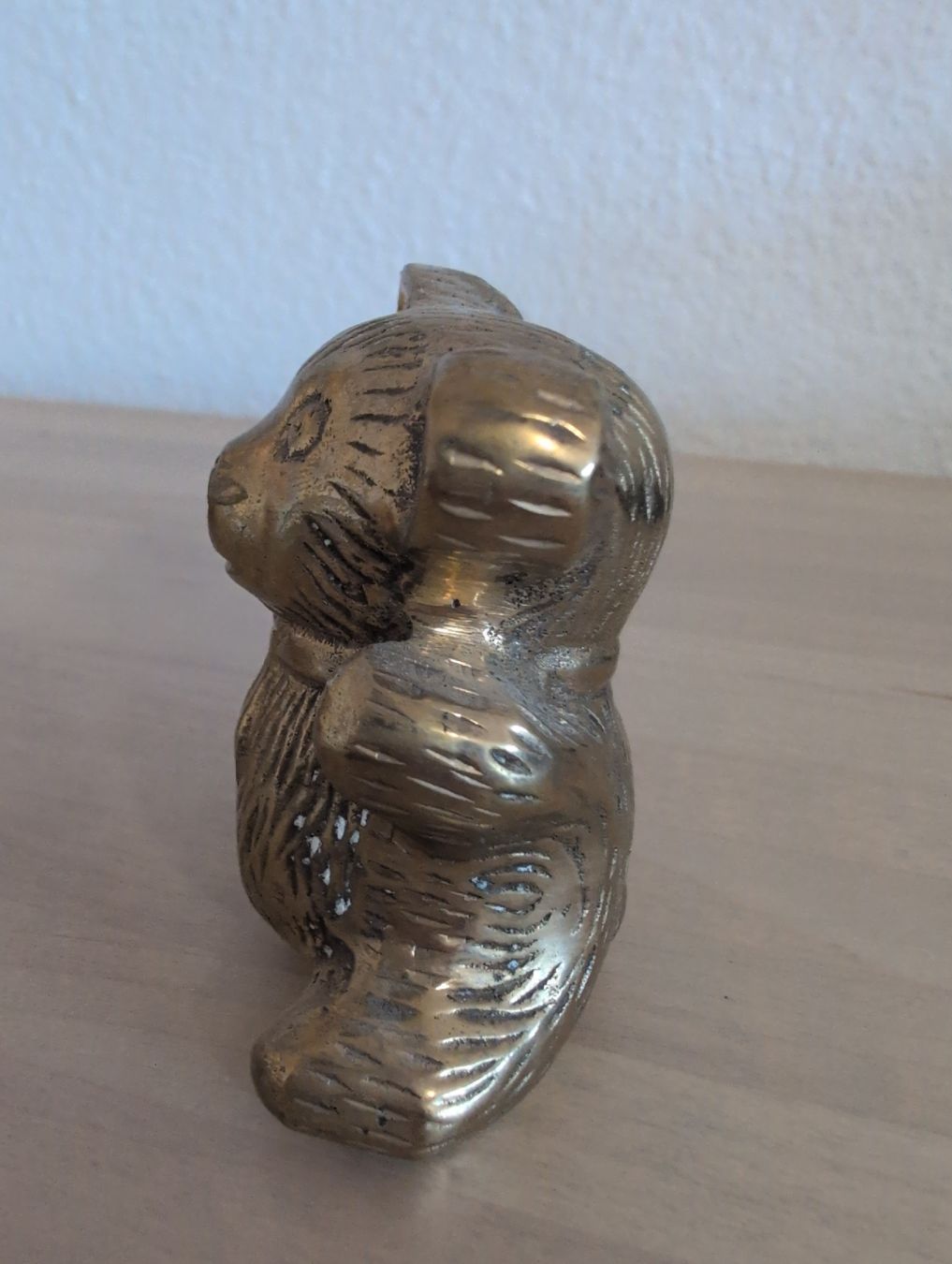 Figuren: Kleiner Messingbär / Bärenfigur aus Messing – Gebraucht aus Roggwil BE von MA-4900 3