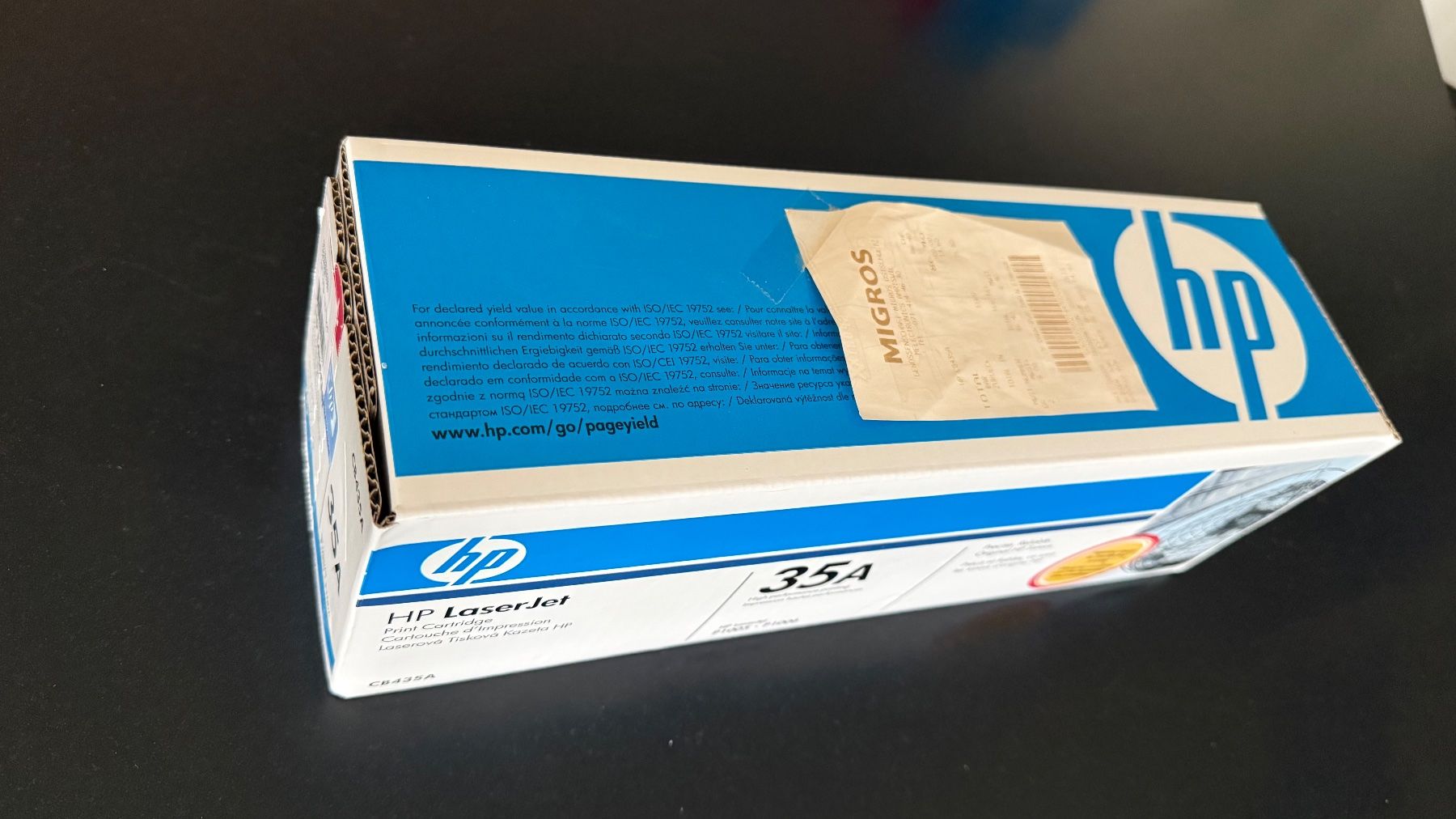 Hewlett Packard Cartucce per stampanti & toner: HP LaserJet 35A – Nuovo e nell'imballaggio originale da Weinfelden venduto da Mambo51
