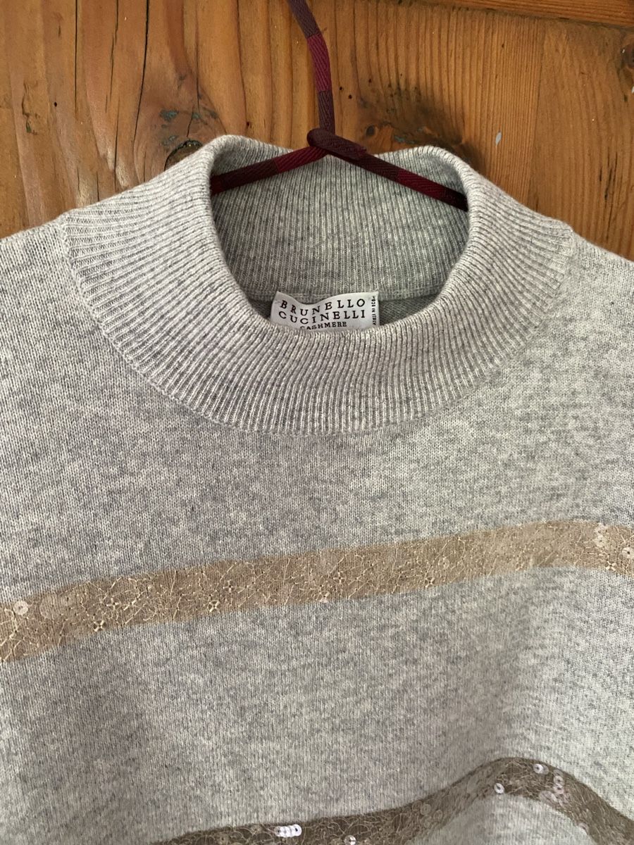 Brunello Cucinelli Maglioni & Felpe: Brunello Cucinelli Kaschmir Wolle Seide Pullover – Usato da Dittingen venduto da ert_nyv5 1